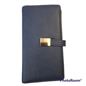 Unbranded Blue Trifold Wallet